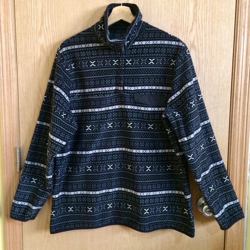 Jach’s Cabin Women’s Fair Isle Fleece Sweater